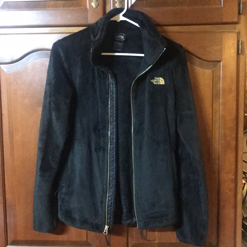 Fuzzy North Face Jacket